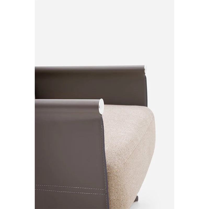 Luxury designer sofa comfortable floor leisure salon lounge hotel living room bedroom simple swivel chair