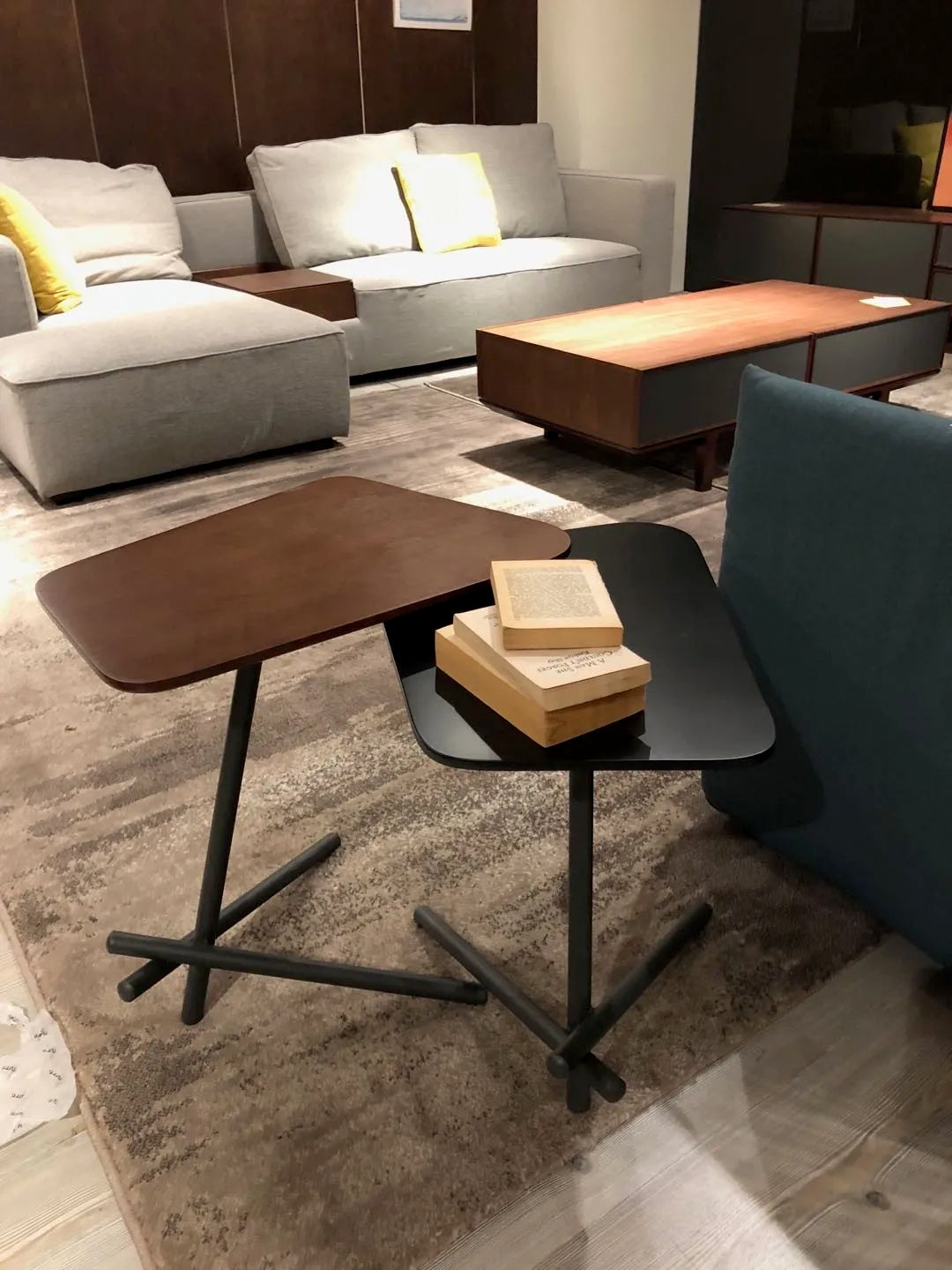 Italian bedside table Living room furniture Nordic design Bedroom Modern home Interior center Smart coffee table