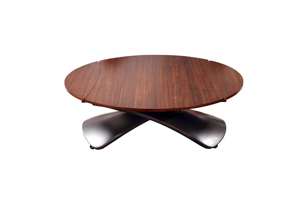 Modern Lifting Dining Table Set Wood Panel Assembly Home Furniture Living Room Dining Room and Study