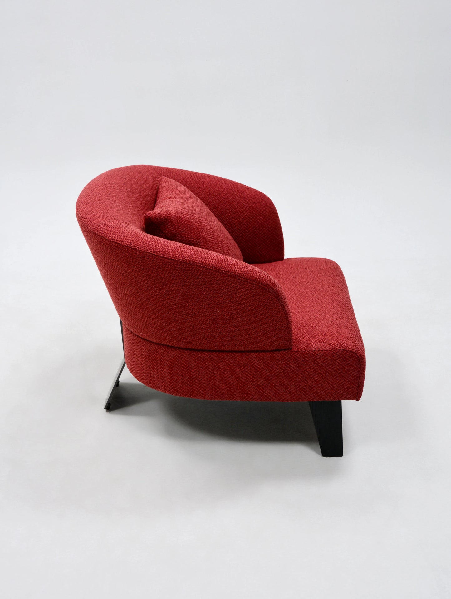 Italian Design Light Luxury Fabric Armchair Villa Home Living Room Furniture Modern Seat Bedroom Leisure Armchair Seat