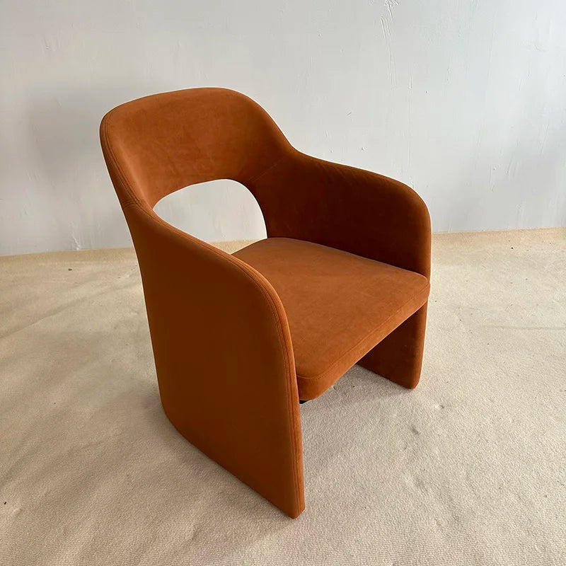 New Design Velvet Tufted Simple Leisure Chair Family Hotel Restaurant Creative Furniture Restaurant Dining Chair