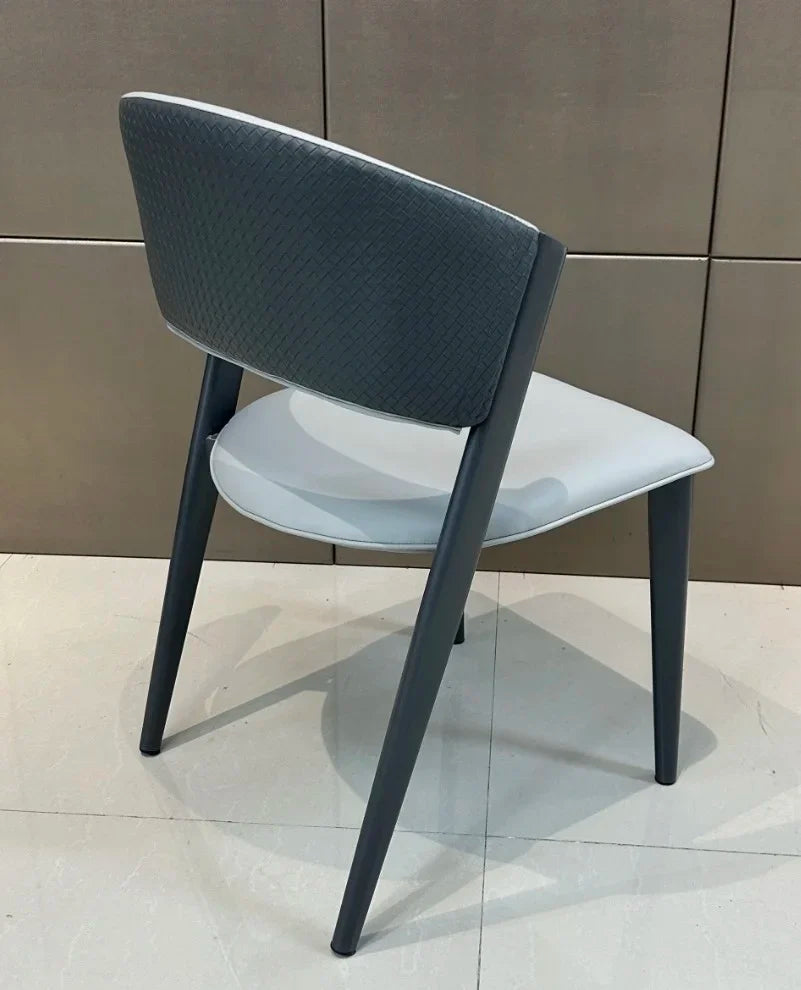 Modern Low Price Luxury Upscale Soft Seat Home Villa Kitchen Restaurant Hotel - Light Luxury Design Metal CC Dining Chair