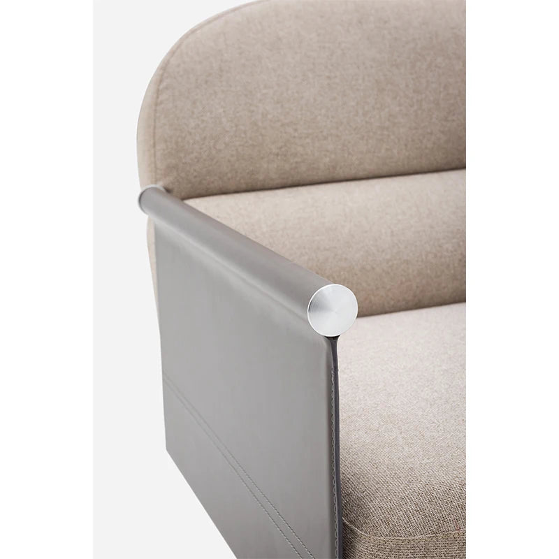 Luxury designer sofa comfortable floor leisure salon lounge hotel living room bedroom simple swivel chair