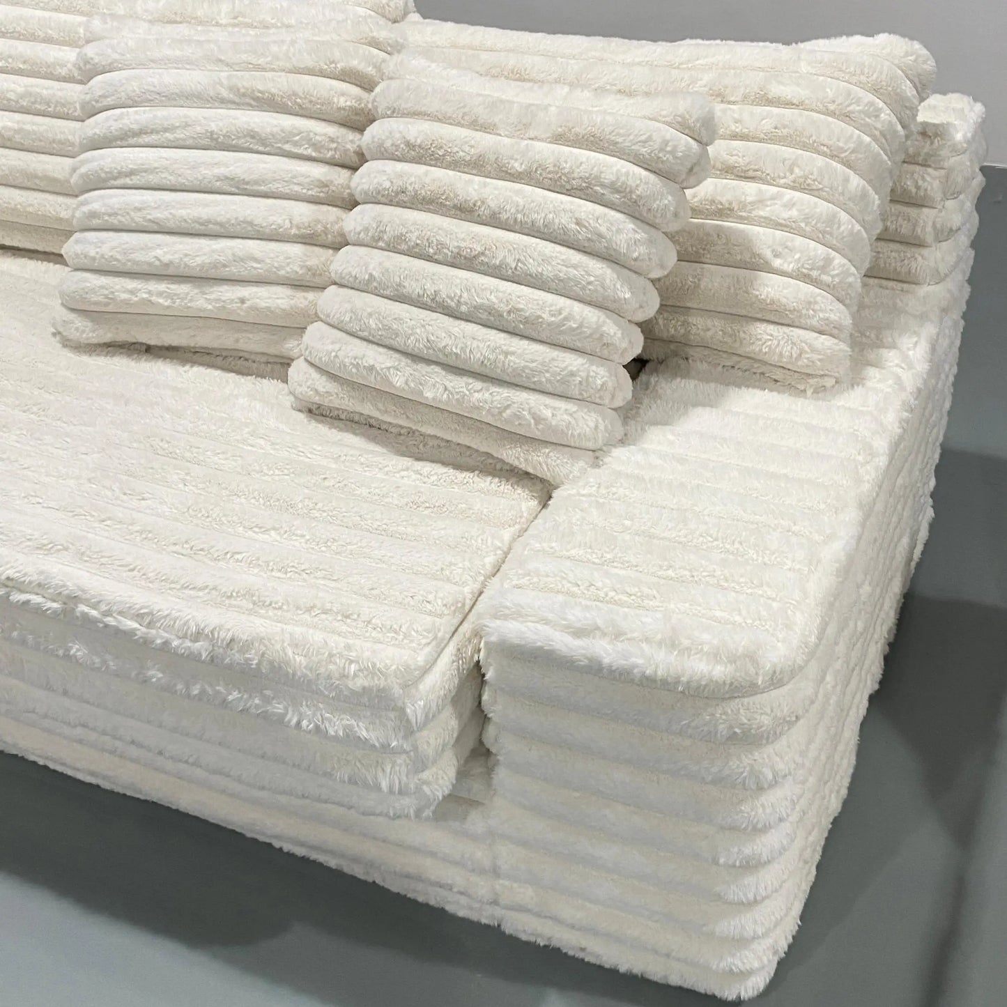 Factory direct sales compressed down sofa high quality fabric sofa modular combination sofa sofa set