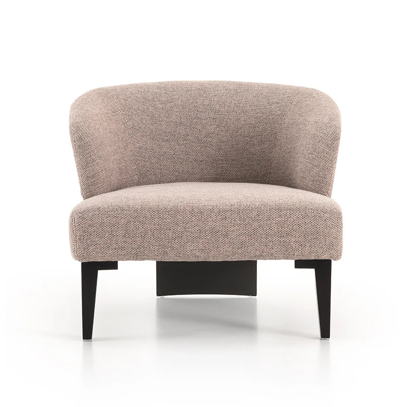 Italian brand modern fabric comfortable single leisure chair simple living room accent chair