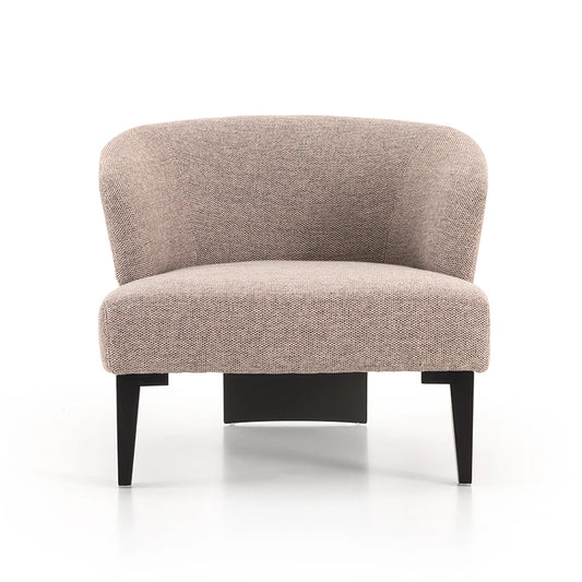Italian brand modern fabric comfortable single leisure chair simple living room accent chair