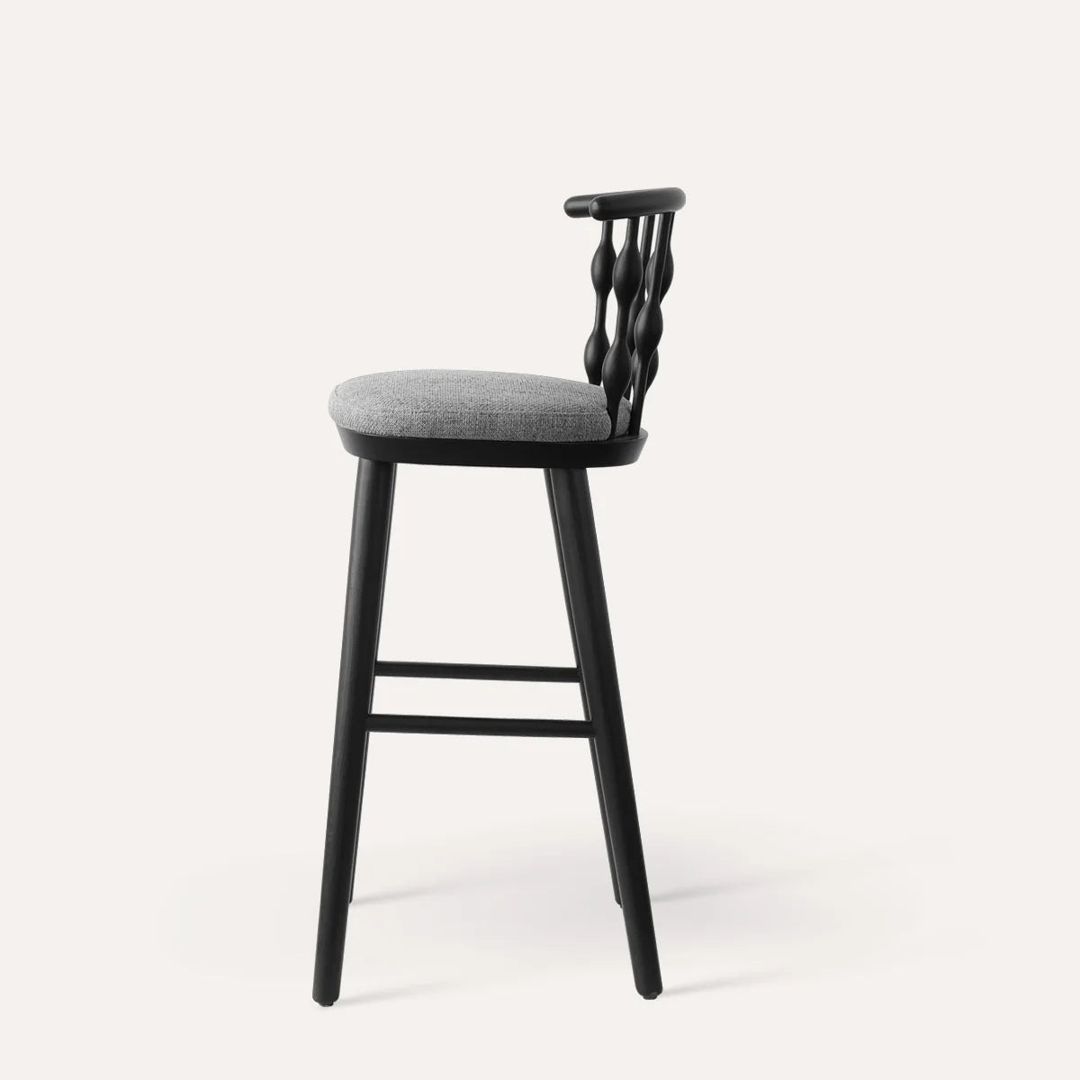 Solid wood modern design bar chair home furniture luxury high chair French retro style retro dining room living room bar stool
