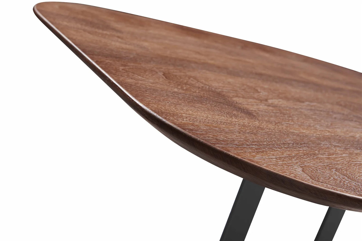 Walnut color living room villa Italian design Nordic side table Modern interior home furniture Simple MDF coffee table