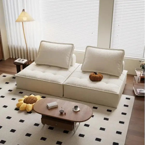 Nordic module multi-seat sofa cover small apartment block-free combination vacuum compression living room sofa cover