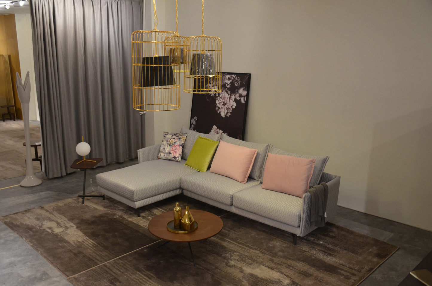 Italian bedside table Living room furniture Nordic design Bedroom Modern home Interior center Smart coffee table