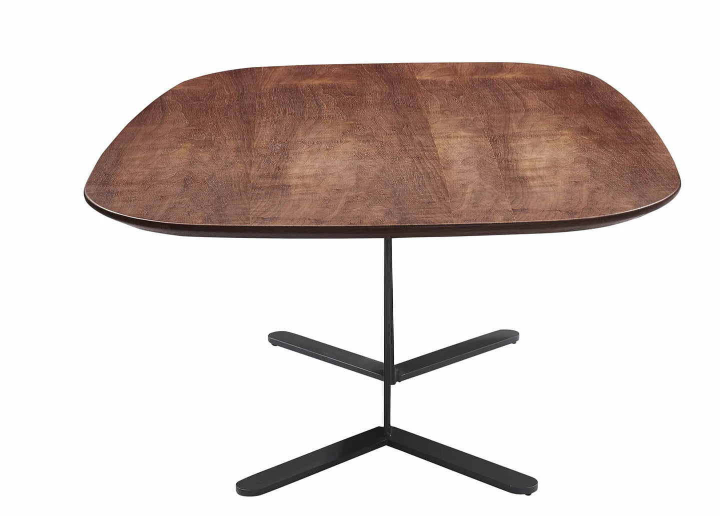 Walnut color living room villa Italian design Nordic side table Modern interior home furniture Simple MDF coffee table