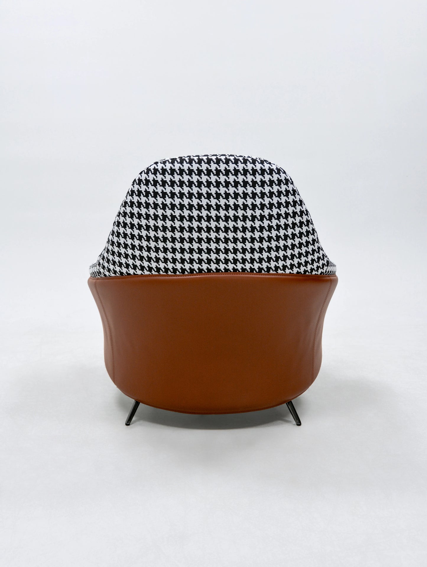 Nordic Modern Leisure Armchair Orange Velvet Dining Chair Household Restaurant Hotel and Catering