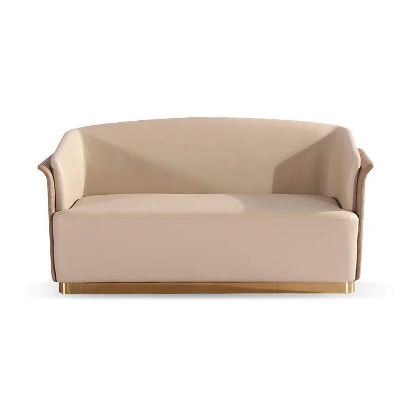 Nordic European Living Room Fabric Sectional Couch Italian Light Luxury Design Villa Home Casa 170cm Hotel Loft Modular Sofa