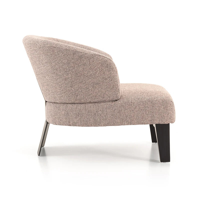 Italian brand modern fabric comfortable single leisure chair simple living room accent chair