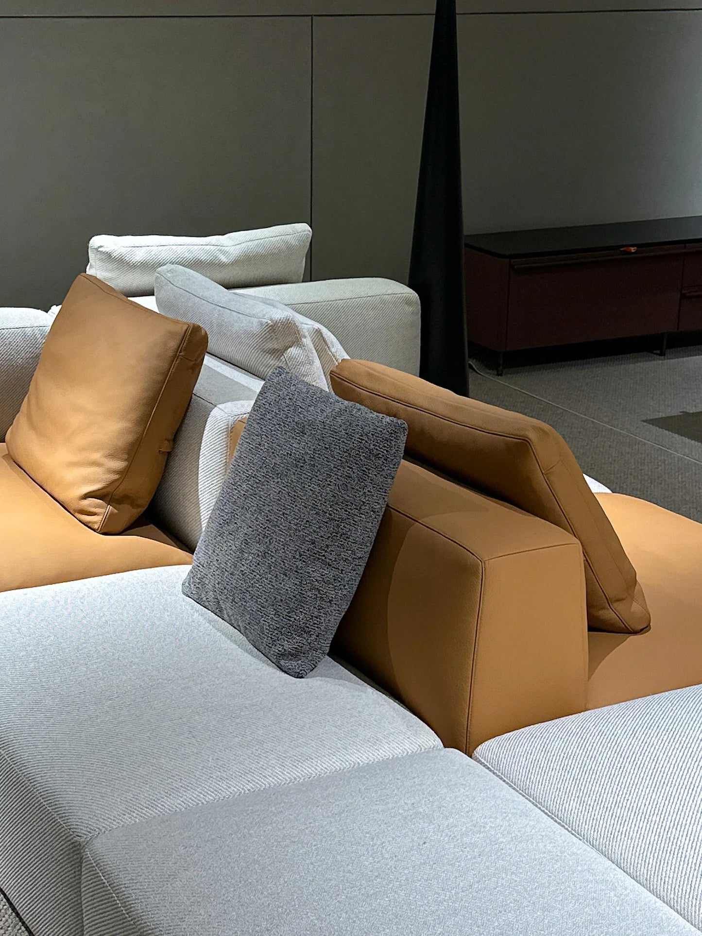 Combination Fabric Removable Combination Sofa Living Room Furniture Large Apartment Simple Italian Villa Home Modular Sofa