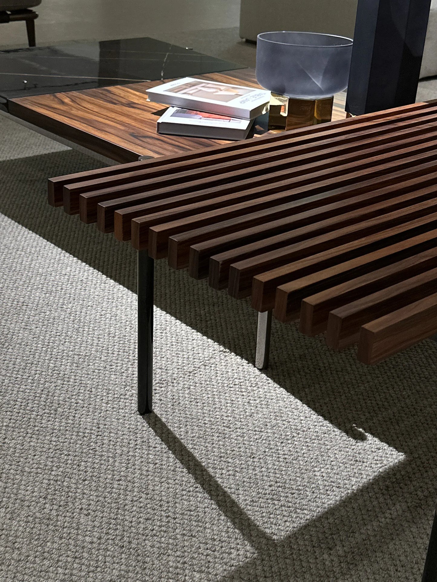 Relaxing Modern Wooden Marble Combination Coffee Table Modern Style Coffee Table Marble Wooden Coffee Table