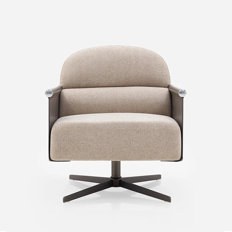 Luxury designer sofa comfortable floor leisure salon lounge hotel living room bedroom simple swivel chair