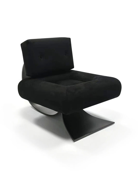 Modern Luxury Chinese Accent Leisure Chair Set Living Room and Hotel Bedroom Tufted Metal Frame Leisure Home Furniture