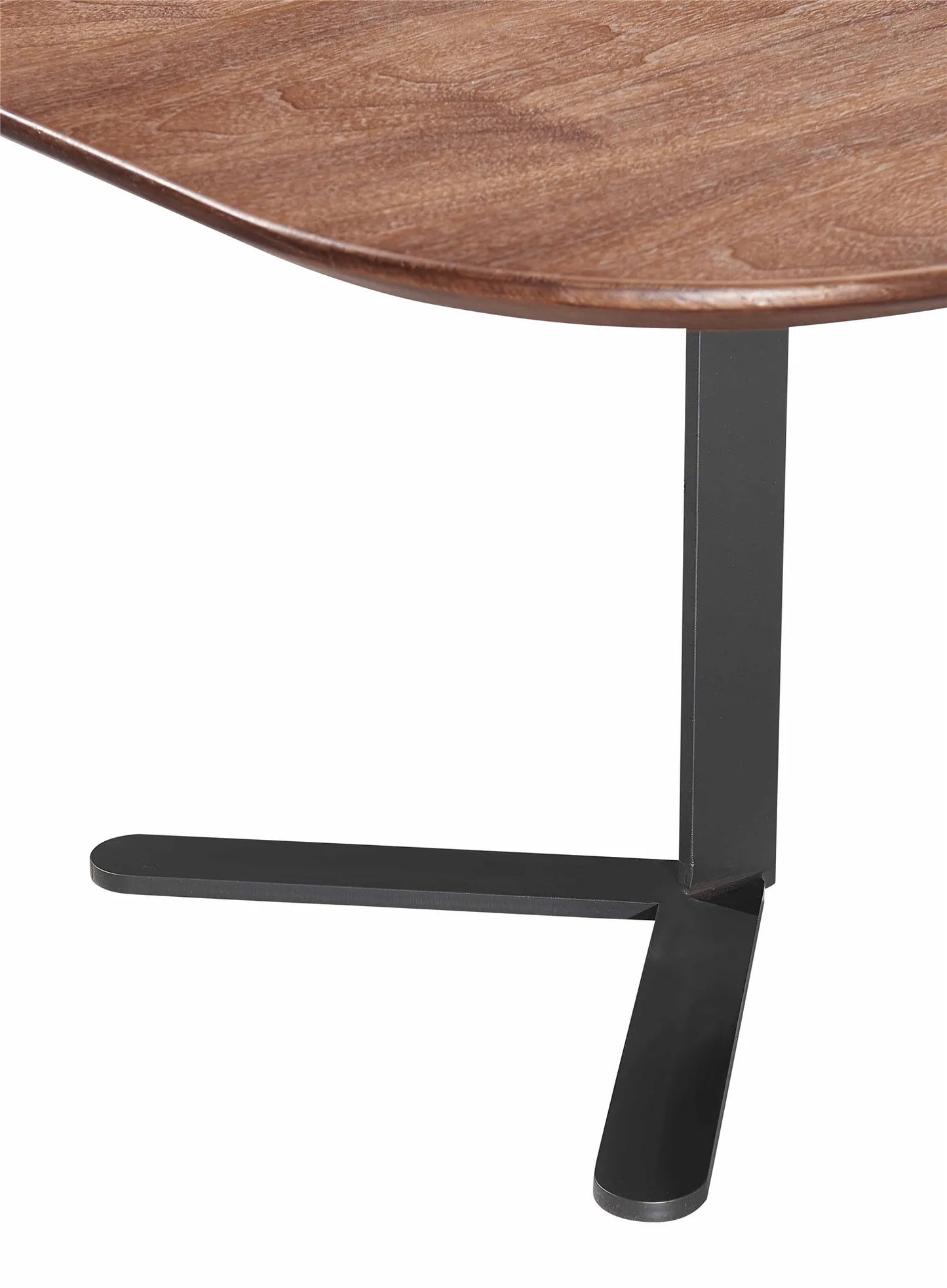 Walnut color living room villa Italian design Nordic side table Modern interior home furniture Simple MDF coffee table