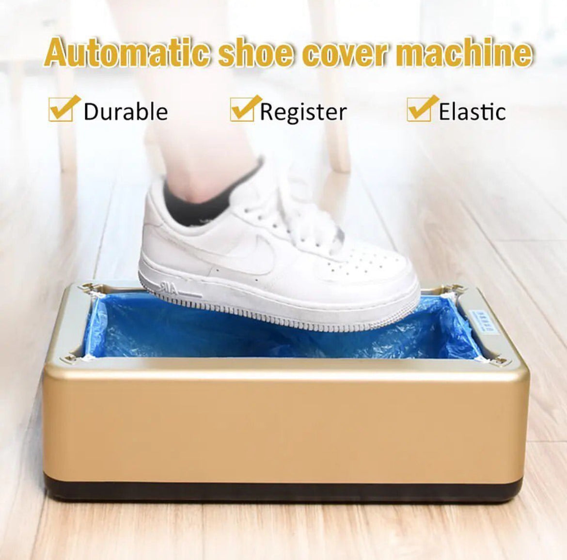 Aŭtomata Ŝuo Kovri Dispenser
