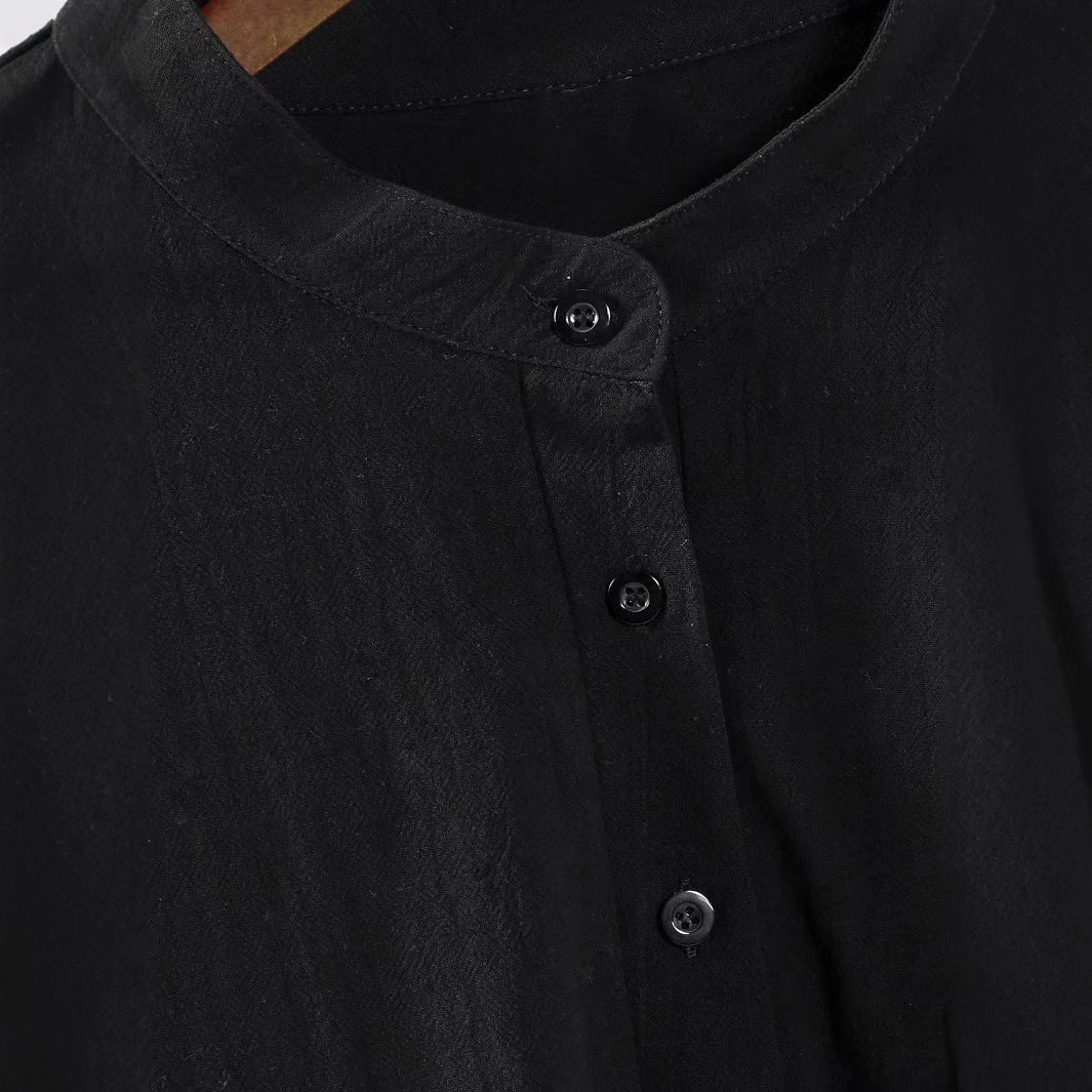 Foreign trade cotton and linen women's clothing large-size women's clothing cotton and linen tops large-size women's clothing cross-border SMT AMZ independent station explosion