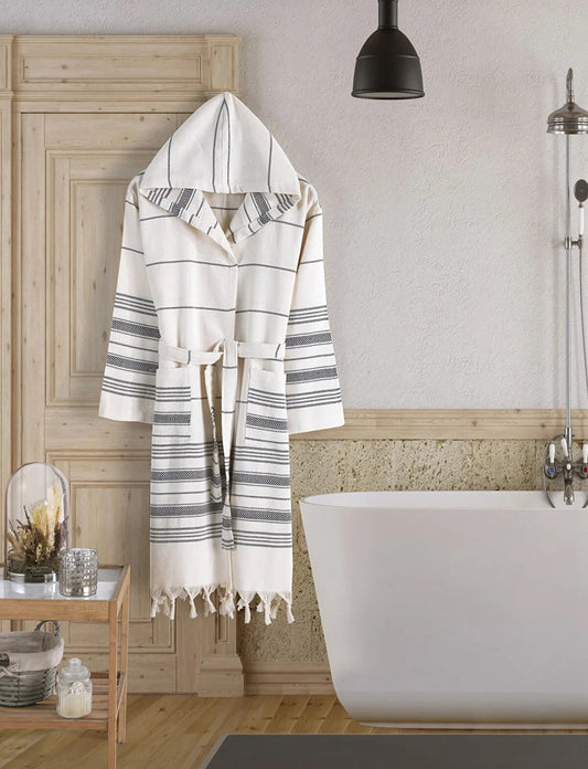 Striped Bathrobe