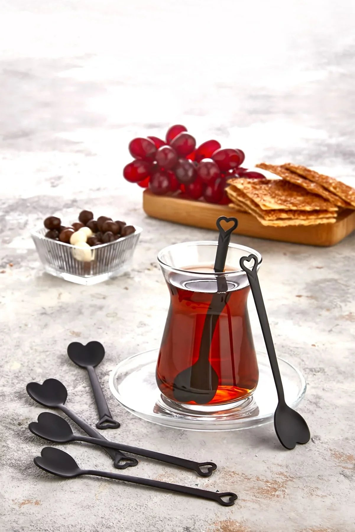 Heart Shaped Teaspoons