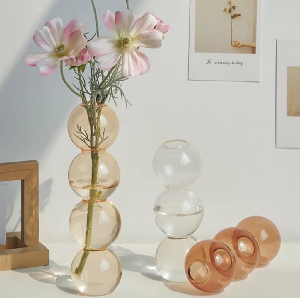 Colored Glass Vase