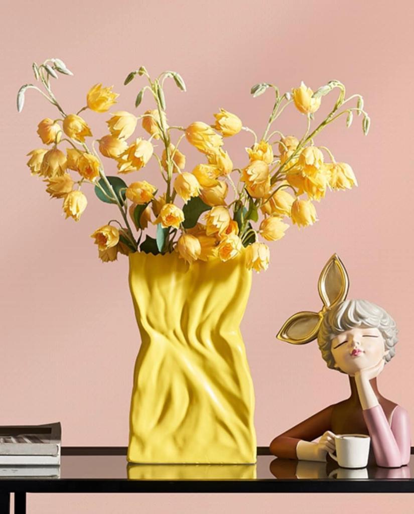 Wrinkled Vase