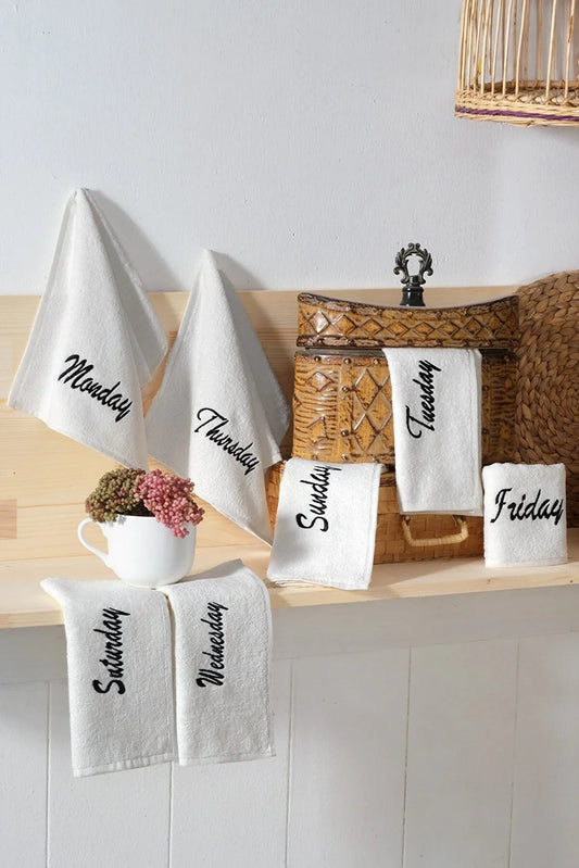 Days of the Week Towel Set