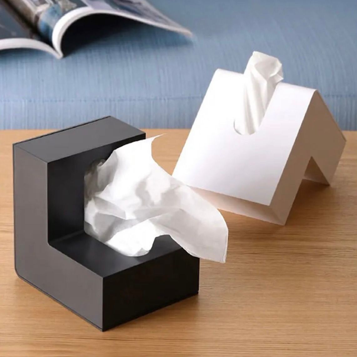 Double Sided Tissue Box
