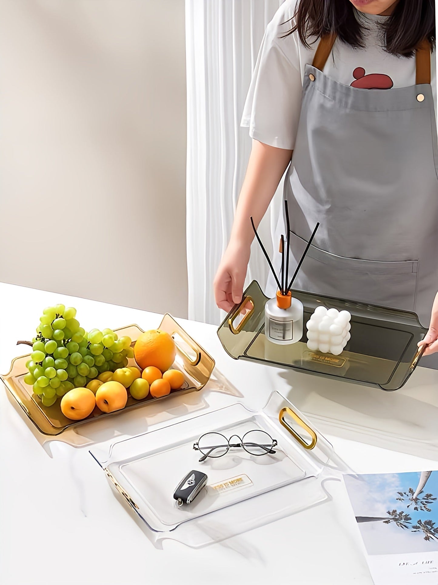 Plexi PP Curve Tray