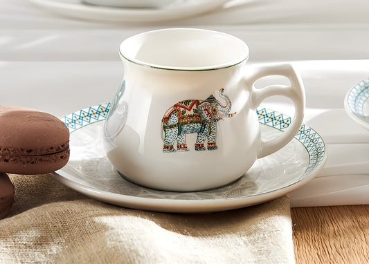 Porcelain Coffee Cup Set