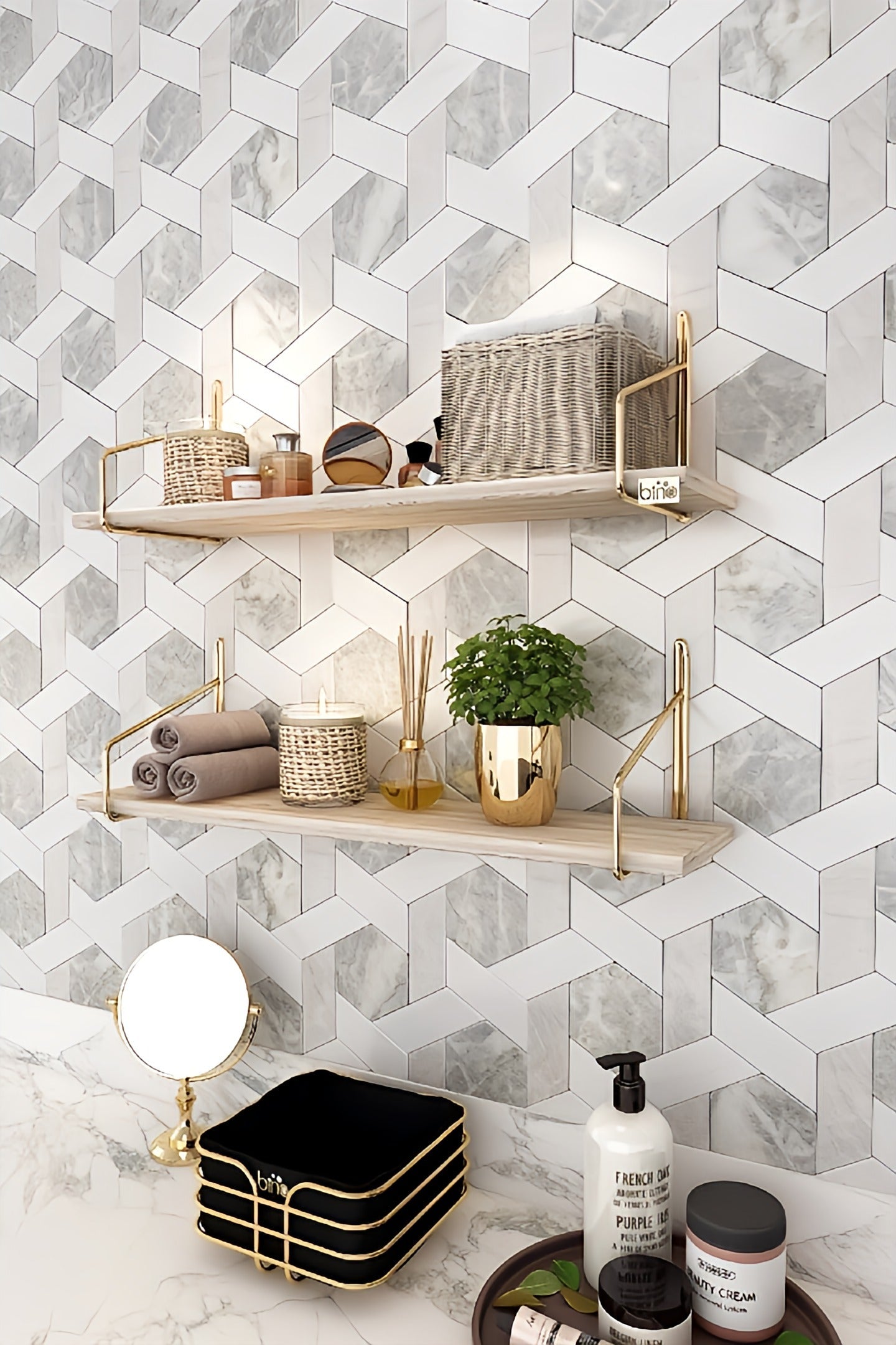 Bathroom Shelves Set