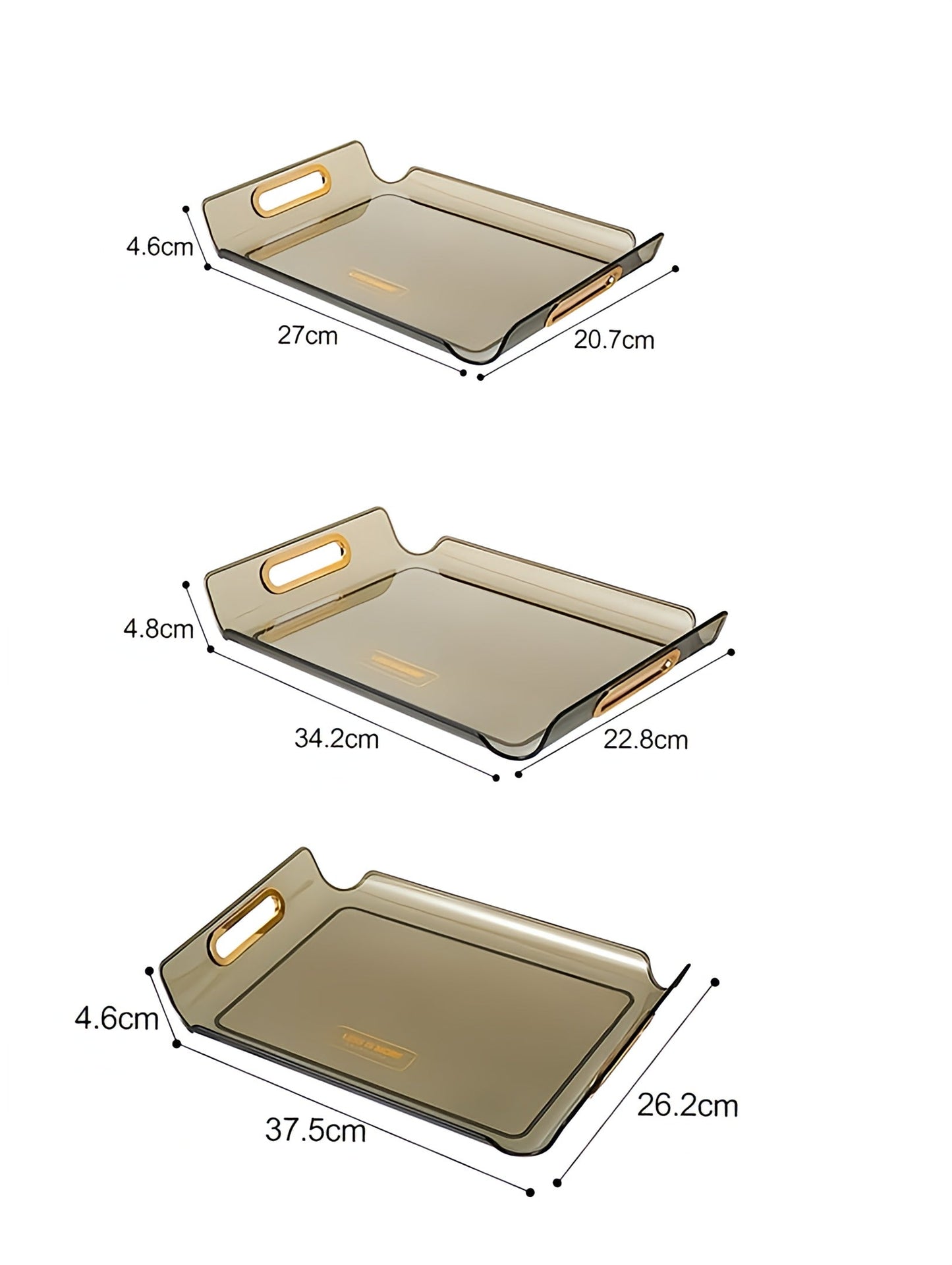 Plexi PP Curve Tray