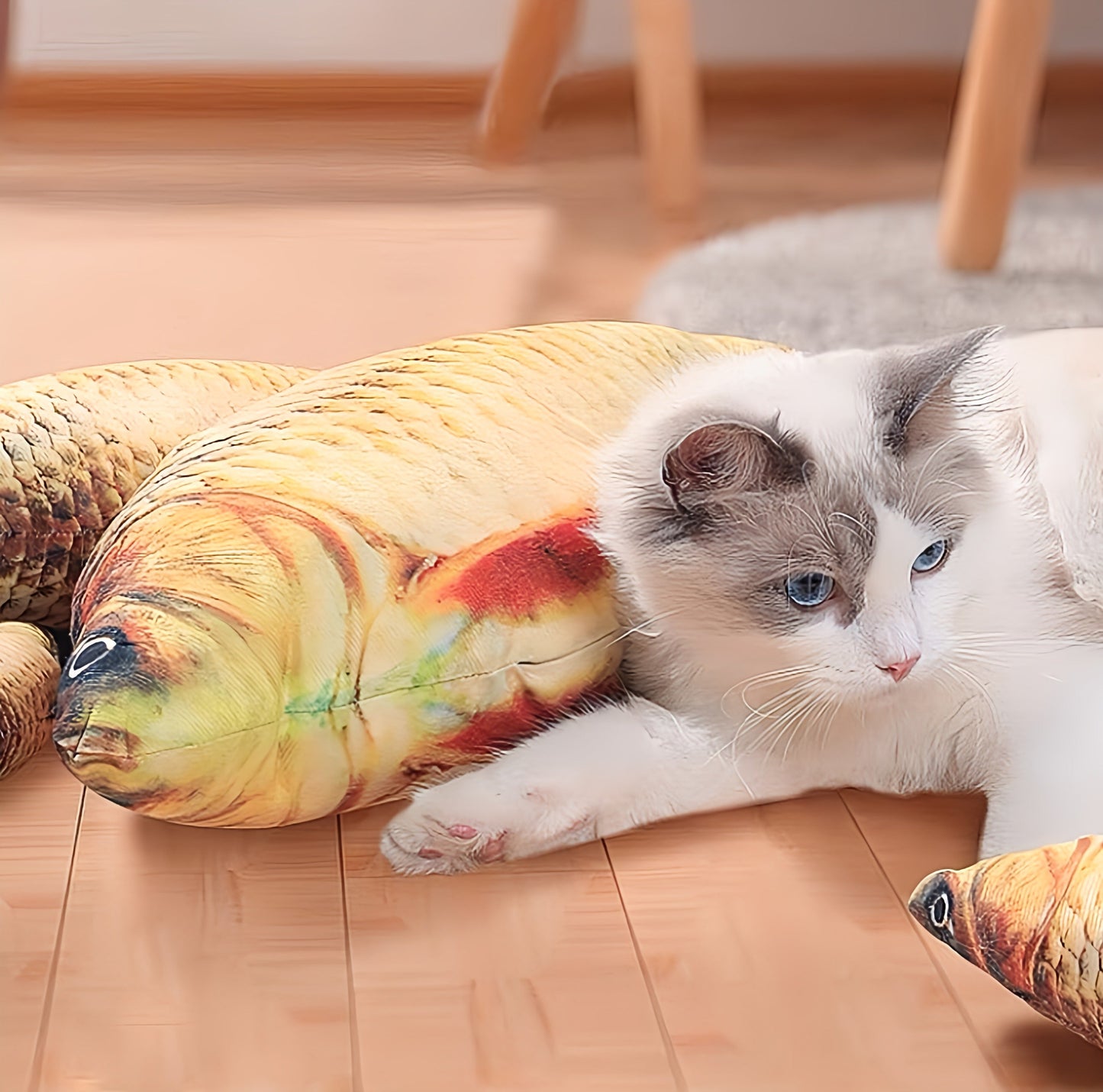 Fish Plushy Cat Toy