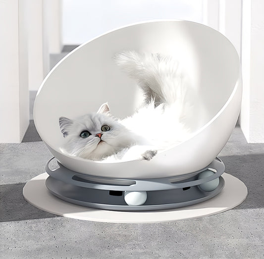 Cat Bed with Ball Game