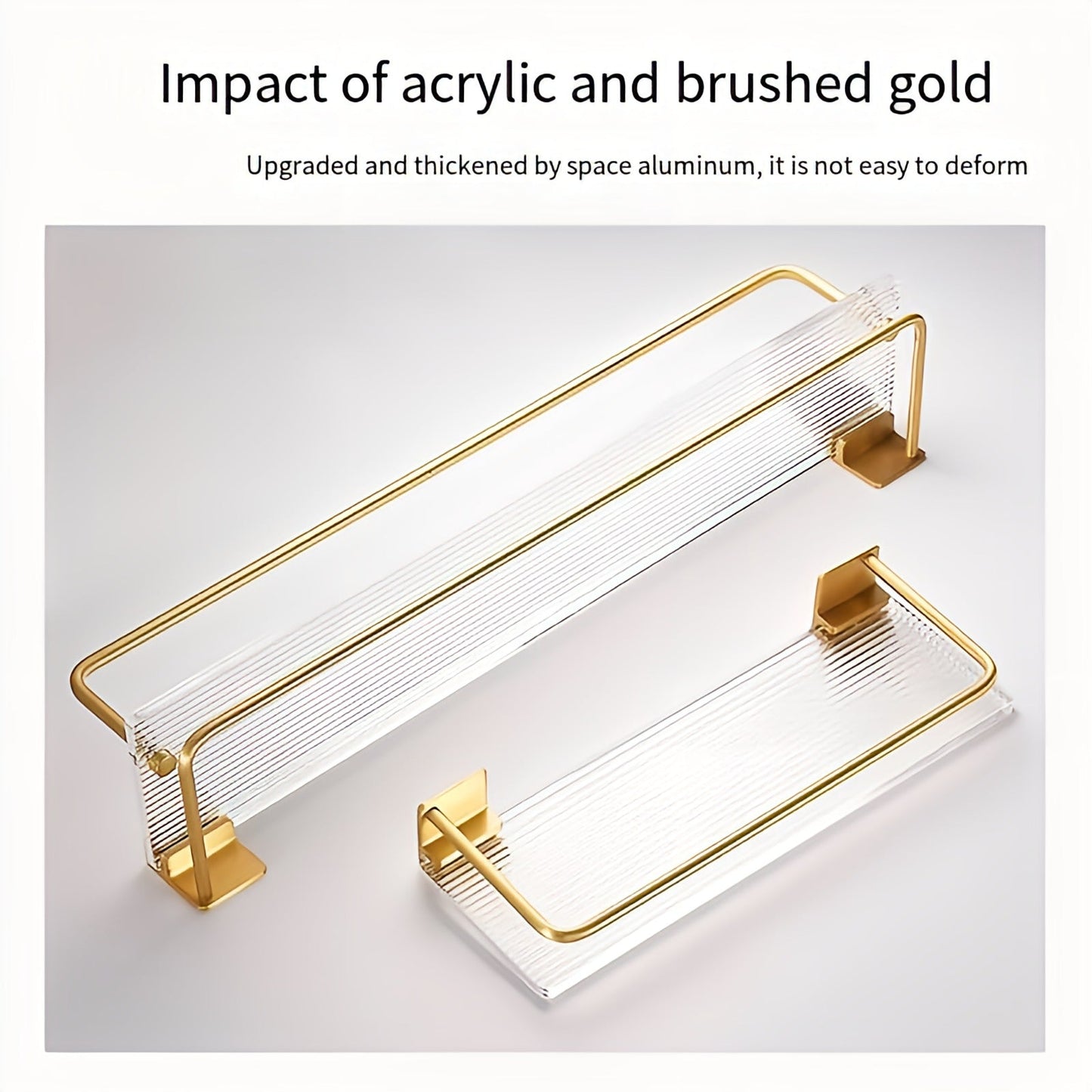 Modern Shelf with Towel Bar