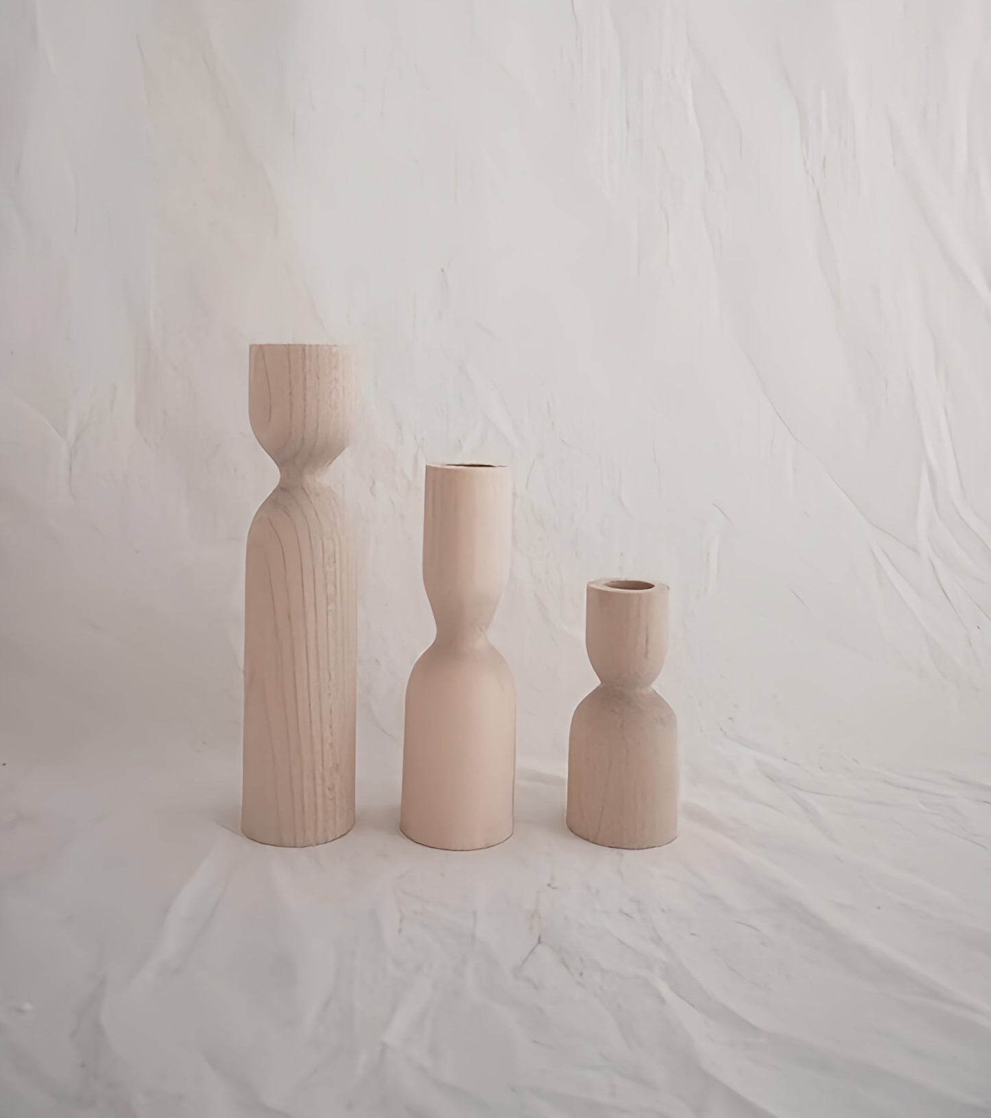 Wooden Candle Design Set