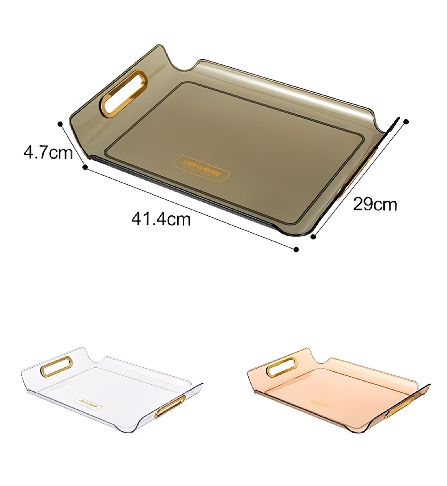 Plexi PP Curve Tray