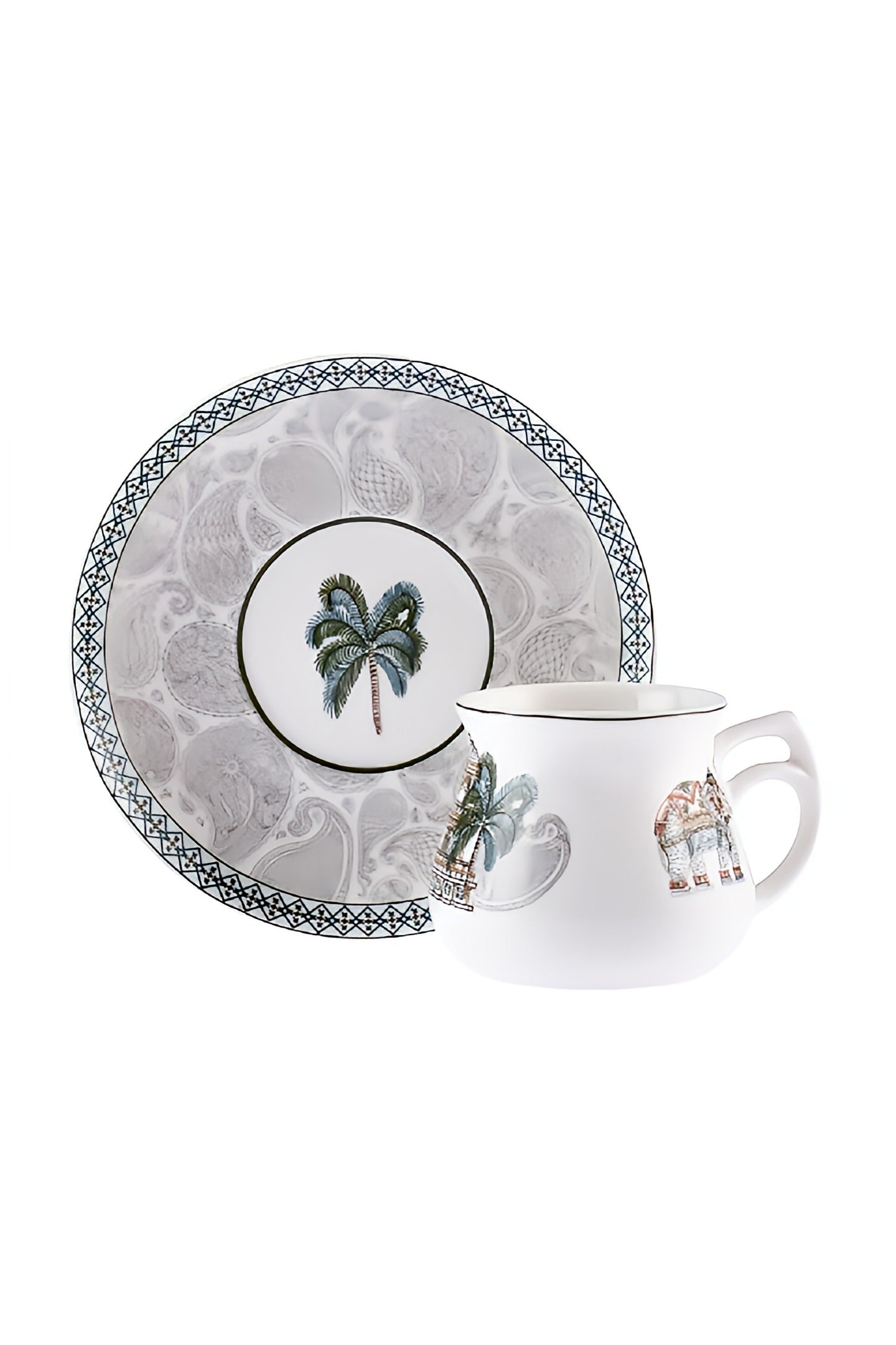 Porcelain Coffee Cup Set