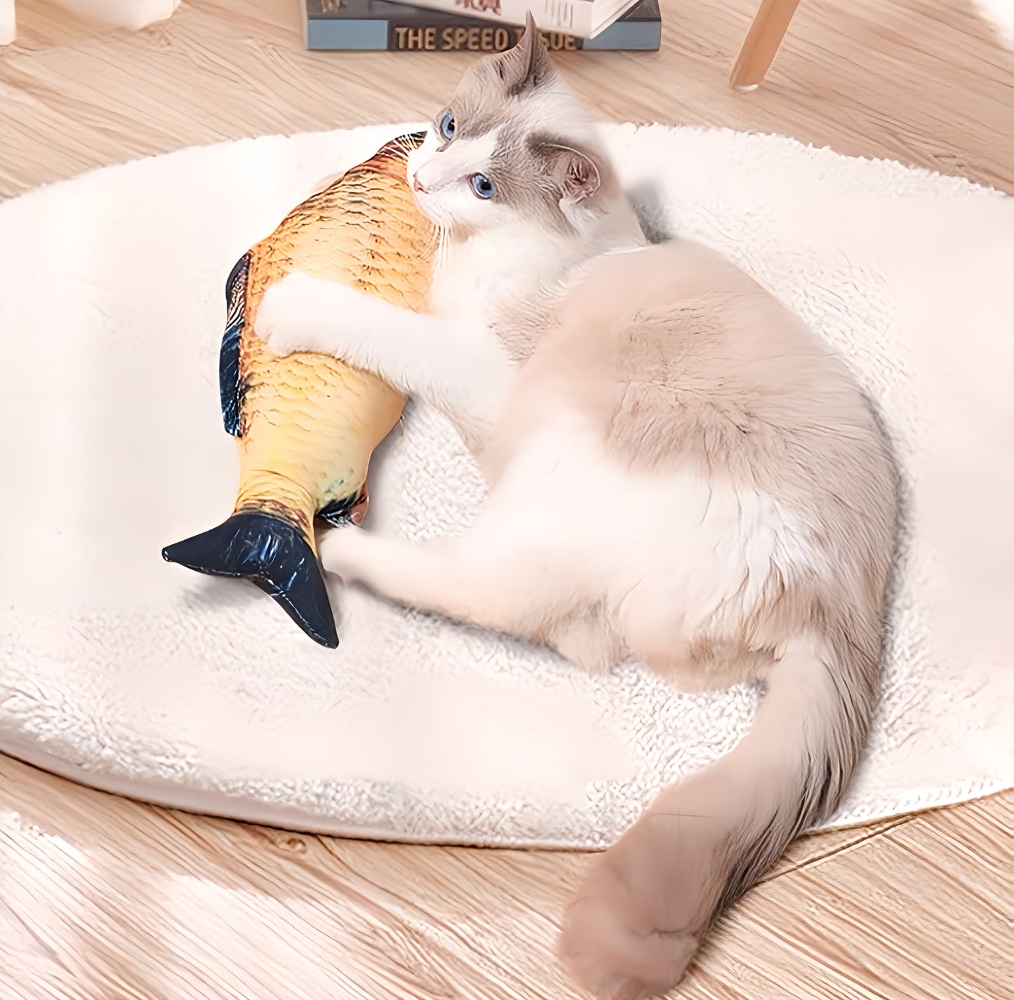 Fish Plushy Cat Toy