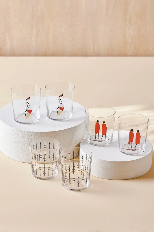 Decorative Glass Cups