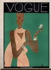 Vintage Cuadros Vogue Figure
