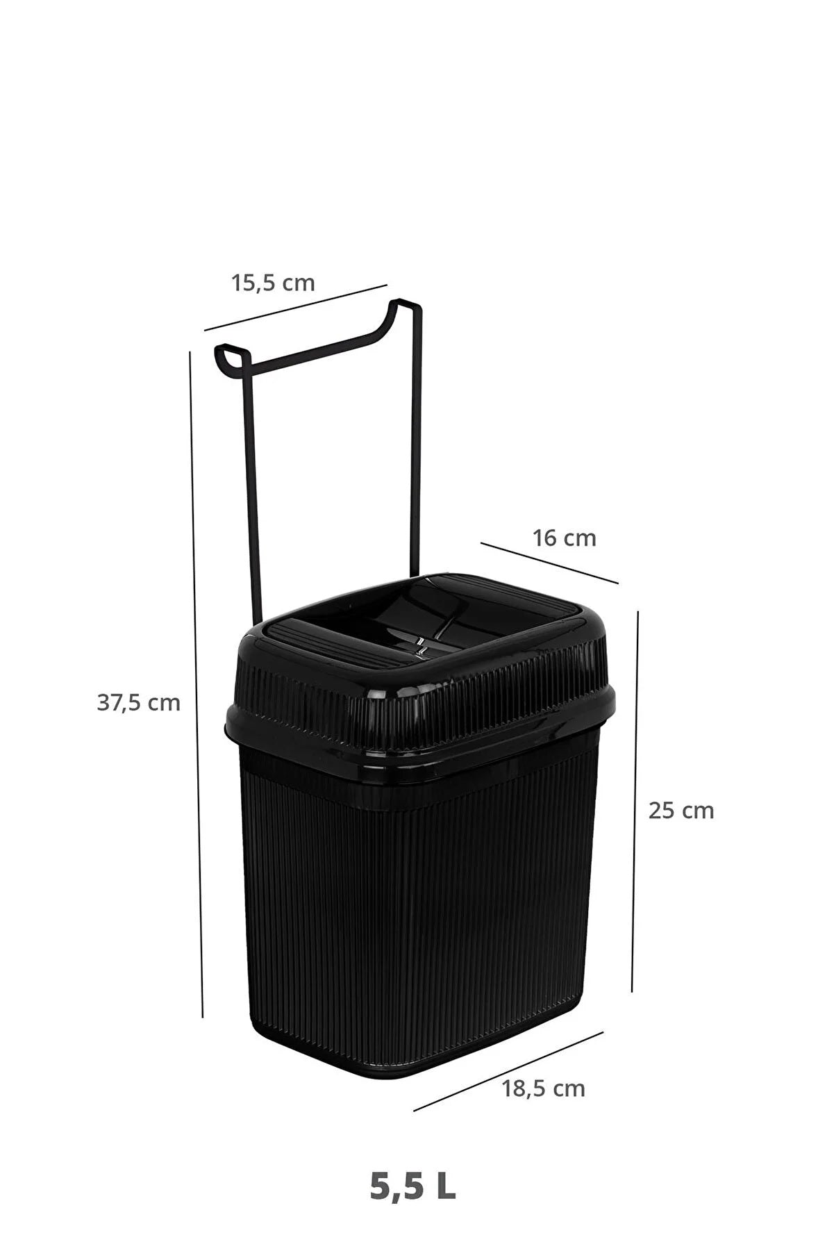 Strapped Garbage Bin