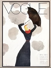 Vintage Cuadros Vogue Figure
